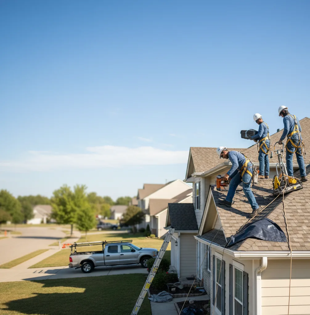 Roof Leak Repair in El Dorado, KS